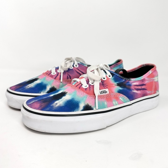 Vans Authentic Skate Shoes - (Tie Dye) Multi/True White - Picture 9 of 16